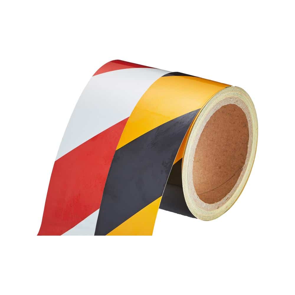Reflective Tape Diagonal - Utility Grade- 10m