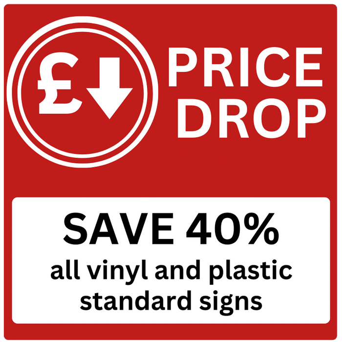 Stocksigns 40% Off Sale Price Drop