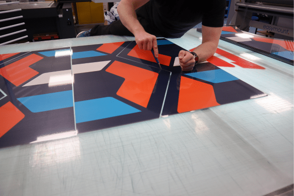 Beard Cabin Panels in production Beard Cabin Panels in production