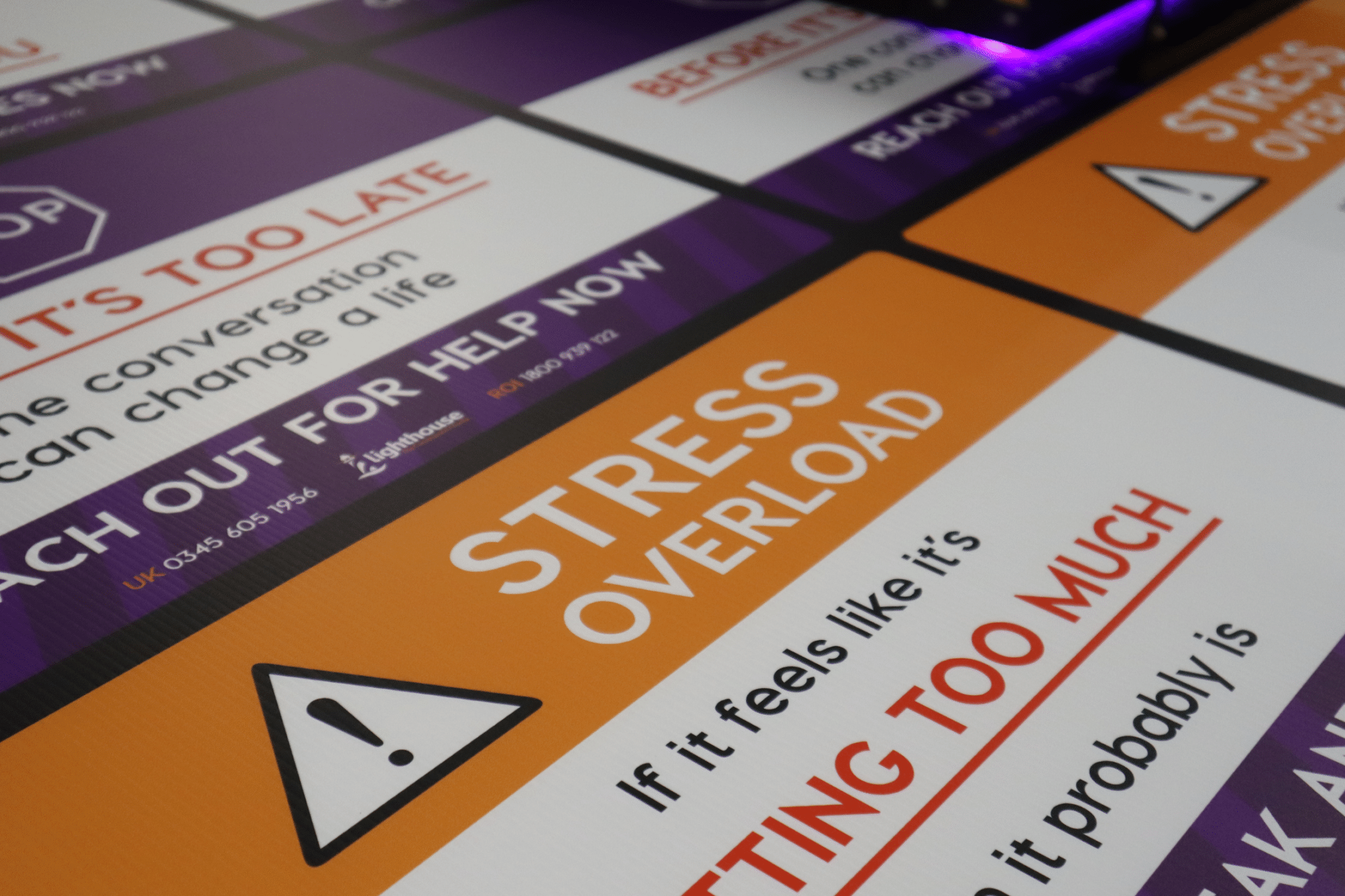 Stress Overload Signs Printing Stress Overload Signs Printing at Stocksigns